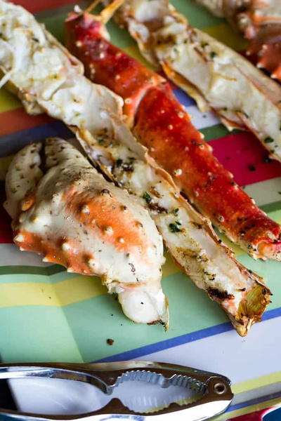 Traeger Grilled King Crab Legs