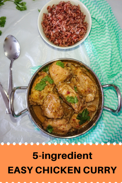 5 Ingredient Easy Chicken Curry 5 Ingredient Easy Chicken Curry