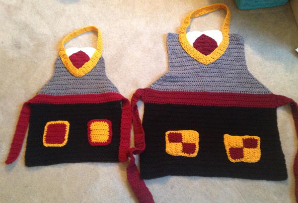 Crochet Harry Potter Apron