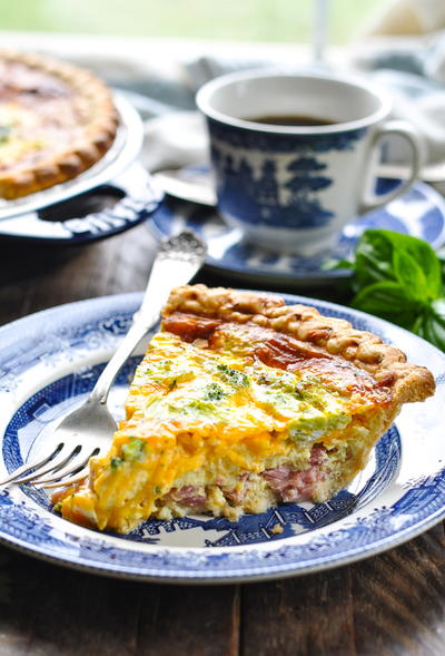 Ham Cheese and Broccoli Quiche Ham, Cheese and Broccoli Quiche