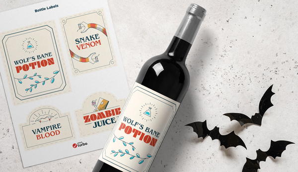 DIY Pick Your Poison Halloween Bottle Labels DIY Pick Your Poison Halloween Bottle Labels