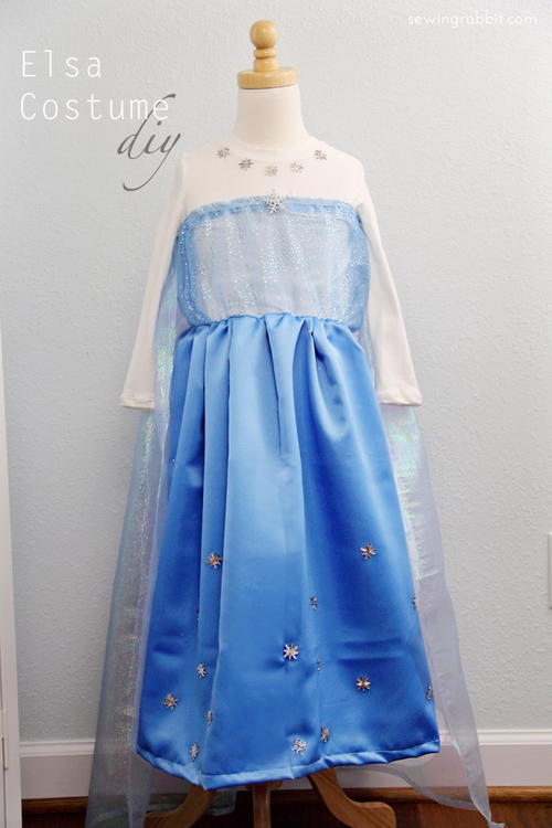 Upcycler's Dream DIY Elsa Dress