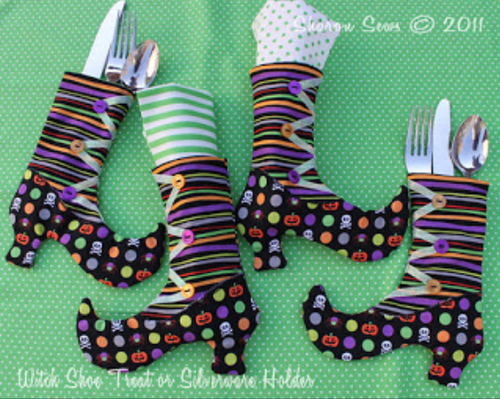 Witch Shoe Treat Bags Witch Shoe Treat Bags