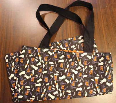 Fabric Trick-Or-Treat Bag