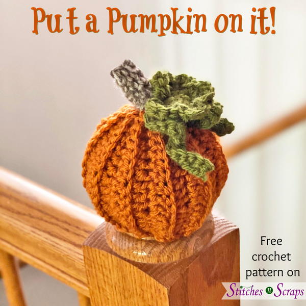 Pumpkin Post Topper Pumpkin Post Topper