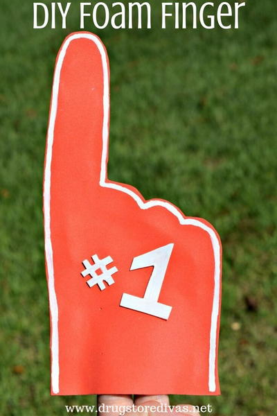 DIY Foam Finger