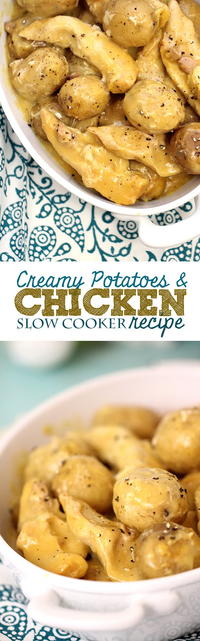 Chicken and Potatoes Slow Cooker Recipe Chicken and Potatoes Slow Cooker Recipe