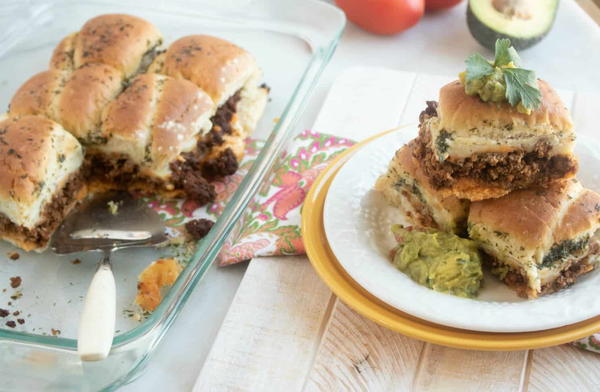 Beef Taco Sliders Recipe Beef Taco Sliders Recipe