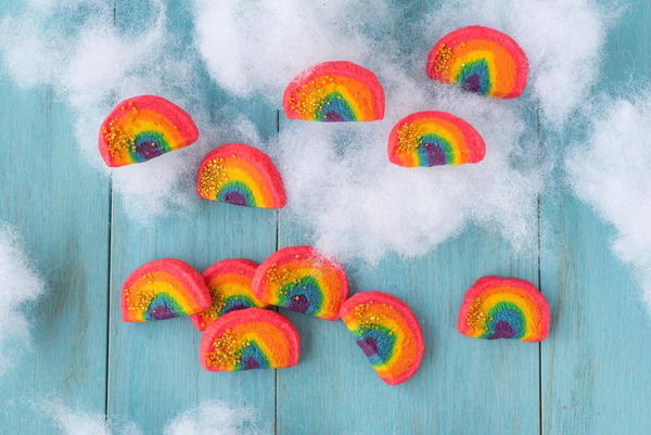 Adorable Rainbow Cookie Recipe Adorable Rainbow Cookie Recipe