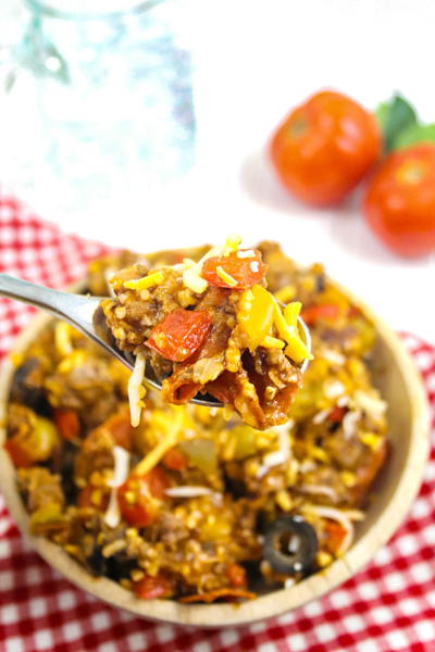 Low Carb Pizza Casserole Recipe Low Carb Pizza Casserole Recipe