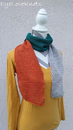 Rustic Granny Stitch Scarf Rustic Granny Stitch Scarf