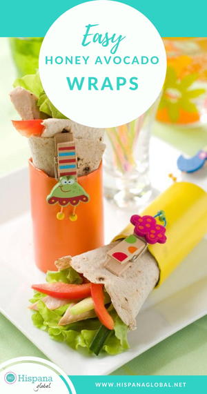 Veggie Wrap Recipe with Honey-Avocado Dressing Veggie Wrap Recipe with Honey-Avocado Dressing