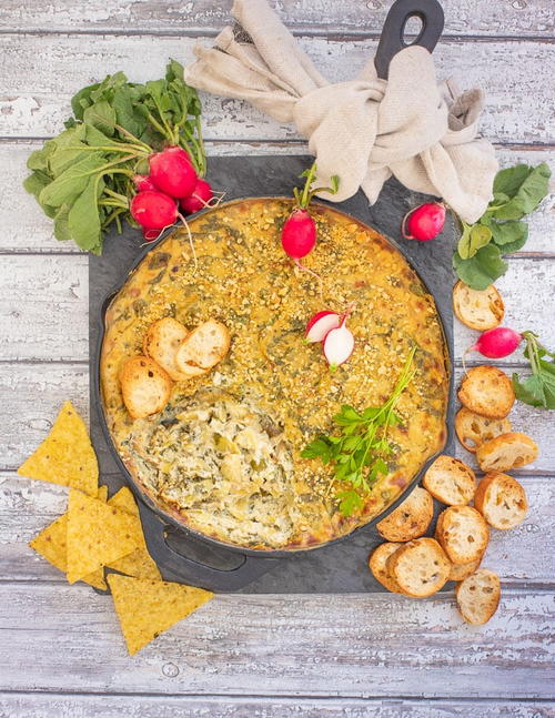 Vegan Spinach Artichoke Dip Vegan Spinach Artichoke Dip