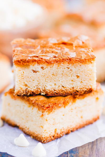 White Chocolate Blondies White Chocolate Blondies