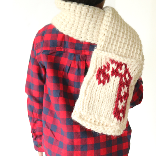 Tuni Candy Cane Scarf Tuni Candy Cane Scarf