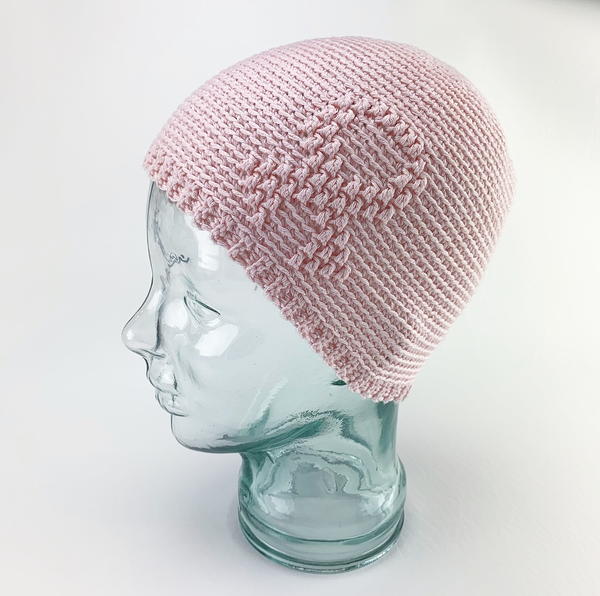 Awareness Ribbon Beanie - DK Weight Awareness Ribbon Beanie - DK Weight