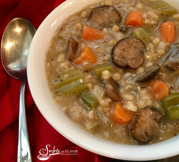 Slow Cooker Mushroom Barley Soup Recipe Slow Cooker Mushroom Barley Soup Recipe