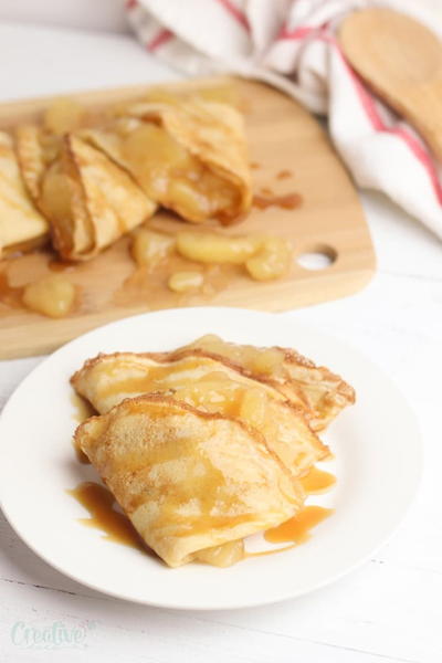 Caramel Apple Crepes Caramel Apple Crepes