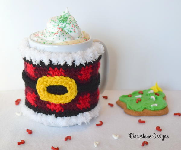 Plaid Santa Mug Wrap Plaid Santa Mug Wrap