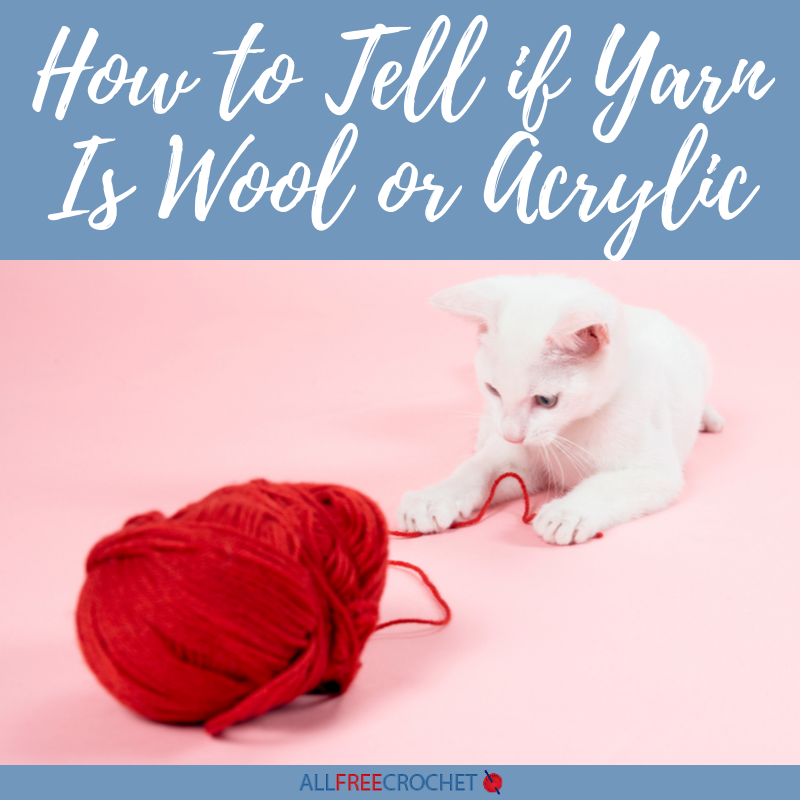 wool and acrylic yarn