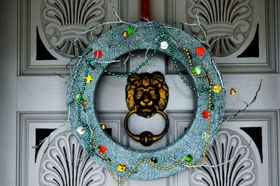 Whimsical Christmas Wreath