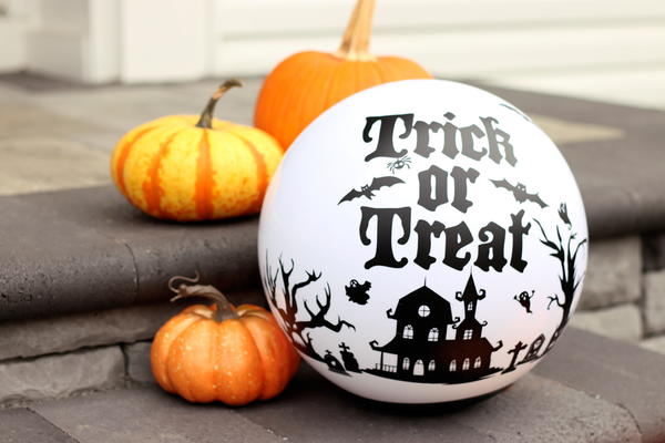 Halloween Globe Luminary Halloween Globe Luminary