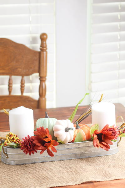Fall Table Centerpiece Fall Table Centerpiece