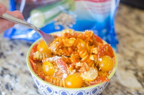 5 Minute Pizza Veggie Pasta 5 Minute Pizza Veggie Pasta