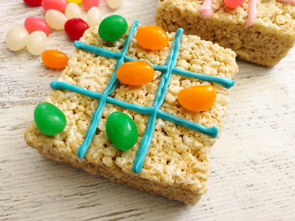 Tic Tac Toe Rice Krispie Treats Tic Tac Toe Rice Krispie Treats