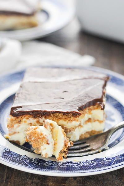 No Bake Eclair Cake No Bake Eclair Cake