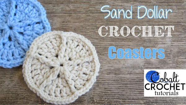 Sand Dollar Crochet Coasters Sand Dollar Crochet Coasters