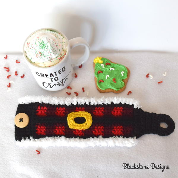 Plaid Santa Mug Wrap Plaid Santa Mug Wrap
