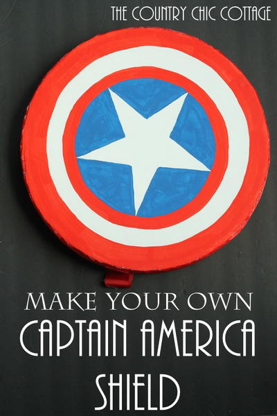 DIY Captain America Shield DIY Captain America Shield