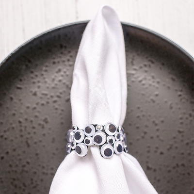 Googly Eyes Napkin Rings