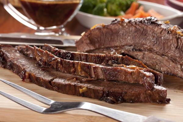 Braised Brisket with Horseradish Sauce