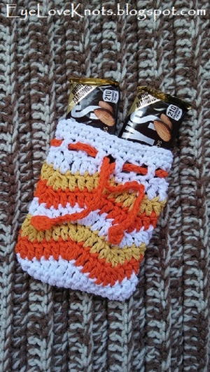 Ripple Soap Cozy Candy Pouch or Small Gift Bag Ripple Soap Cozy, Candy Pouch or Small Gift Bag