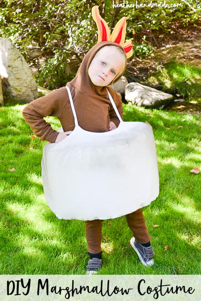 DIY Marshmallow Costume DIY Marshmallow Costume
