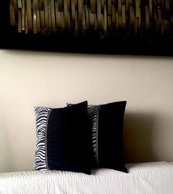 Paneled Envelope Throw Pillow Paneled Envelope Throw Pillow