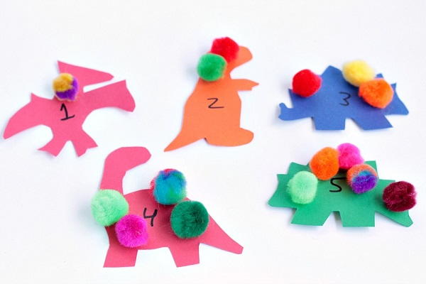 Dinosaur Counting Game for Preschool and Kindergarten Dinosaur Counting Game for Preschool and Kindergarten