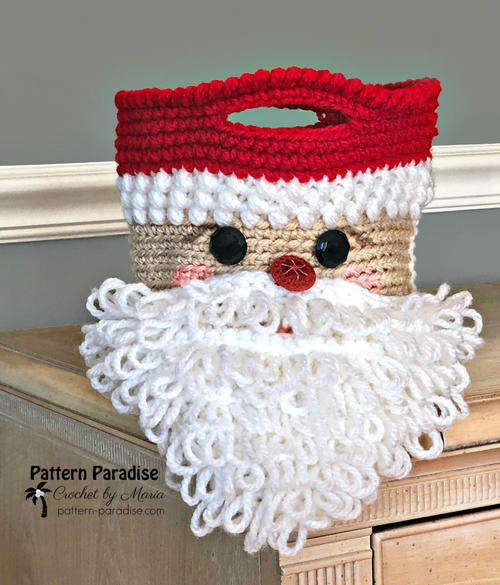 Santa Basket or Bag Santa Basket or Bag