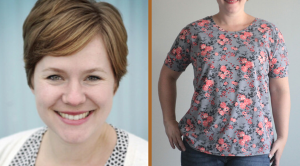 Image shows Autumn on the left and the Breezy Tee on the right. Image shows Autumn on the left and the Breezy Tee on the right.