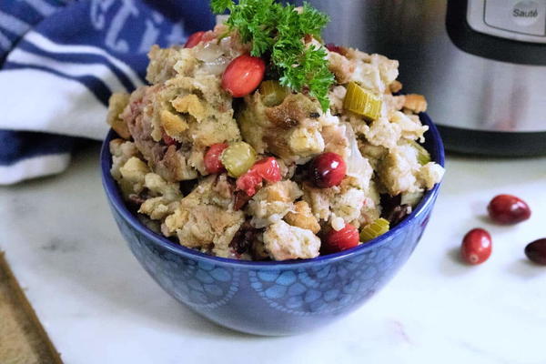 Cranberry Stuffing Instant Pot Recipe Cranberry Stuffing Instant Pot Recipe