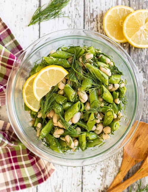 Sugar Snap Pea Salad Sugar Snap Pea Salad