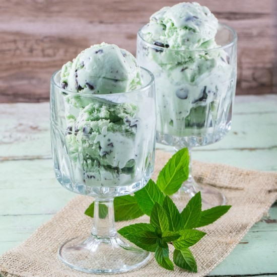 Mint Chocolate Chip Ice Cream