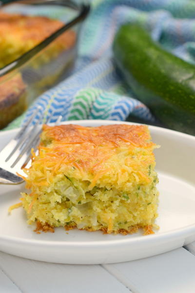 Cheesy Zucchini Cornbread Casserole Cheesy Zucchini Cornbread Casserole
