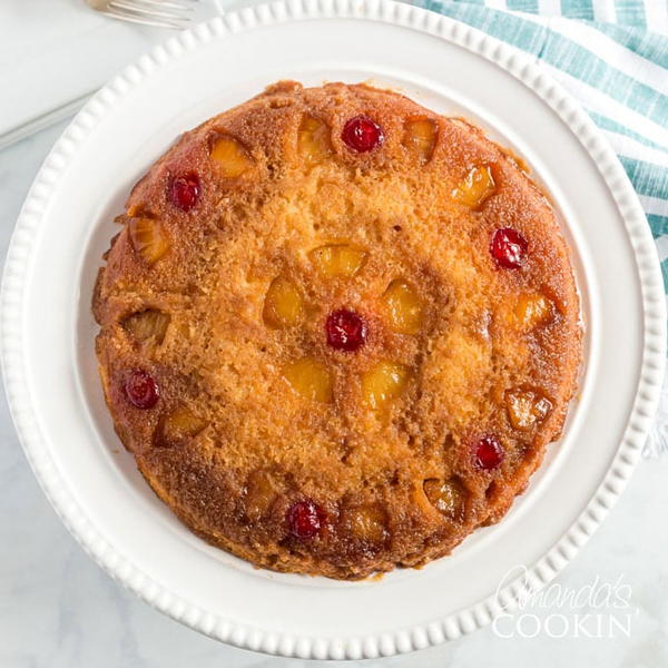 Skillet Pineapple Upside Down Cake Skillet Pineapple Upside Down Cake