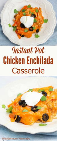 Instant Pot Chicken Enchilada Casserole Instant Pot Chicken Enchilada Casserole
