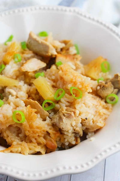 Instant Pot Hawaiian Chicken Bowls Instant Pot Hawaiian Chicken Bowls