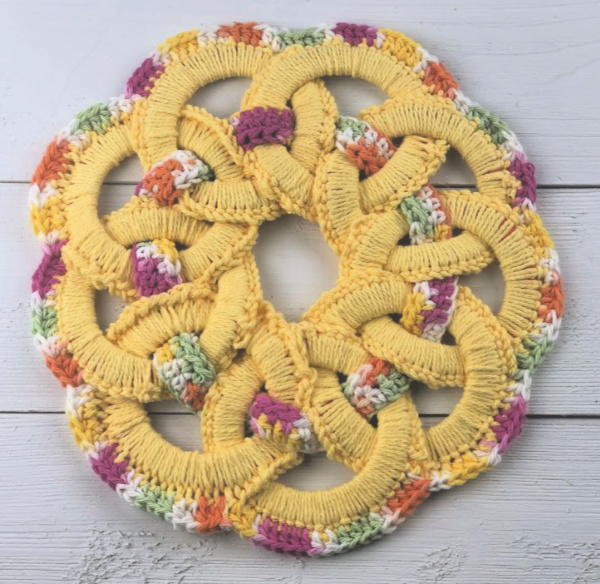 Vintage Crochet Trivet Pattern Vintage Crochet Trivet Pattern