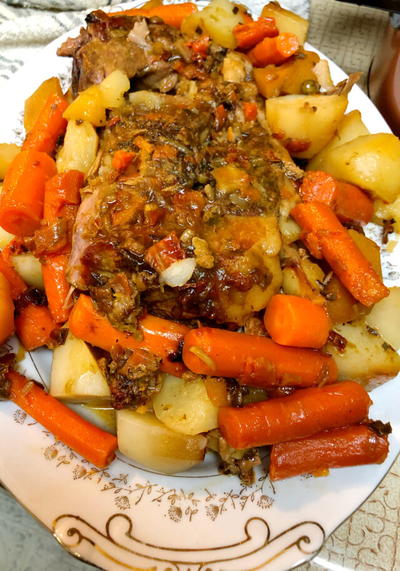 5 Ingredient Slow Cooker Roast Meal 5 Ingredient Slow Cooker Roast Meal